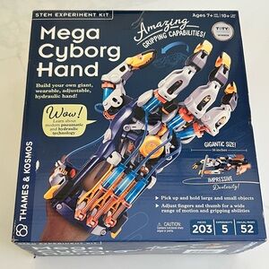 Brand New Thames & Kosmos Mega Cyborg Hand STEM Experiment Kit: Science Project